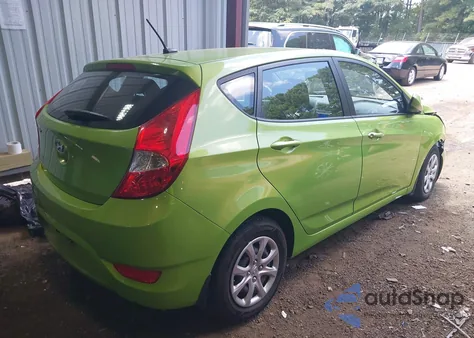 2013 Hyundai Accent Gs from USA, damaged, VIN KMHCT5AE7DU126913